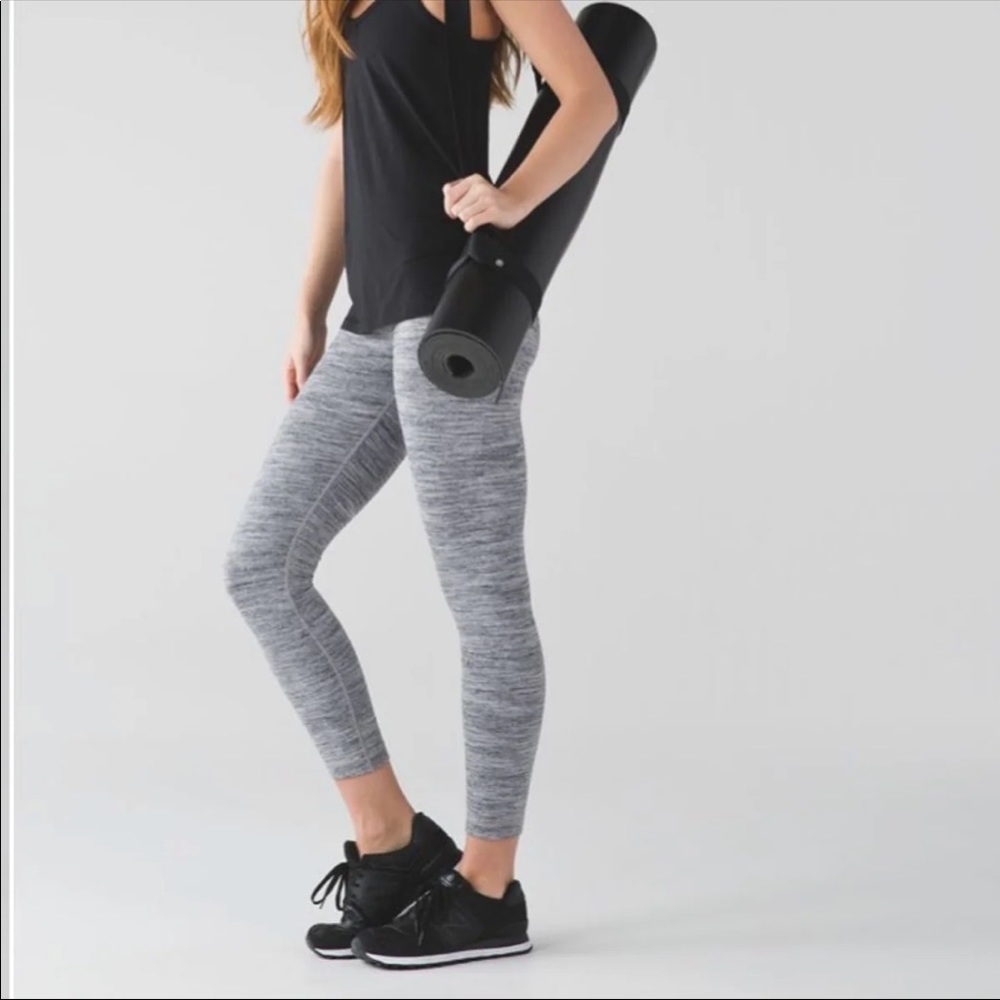 Lululemon High Times Pant Space Dye Camo Seal Grey Deep Coal